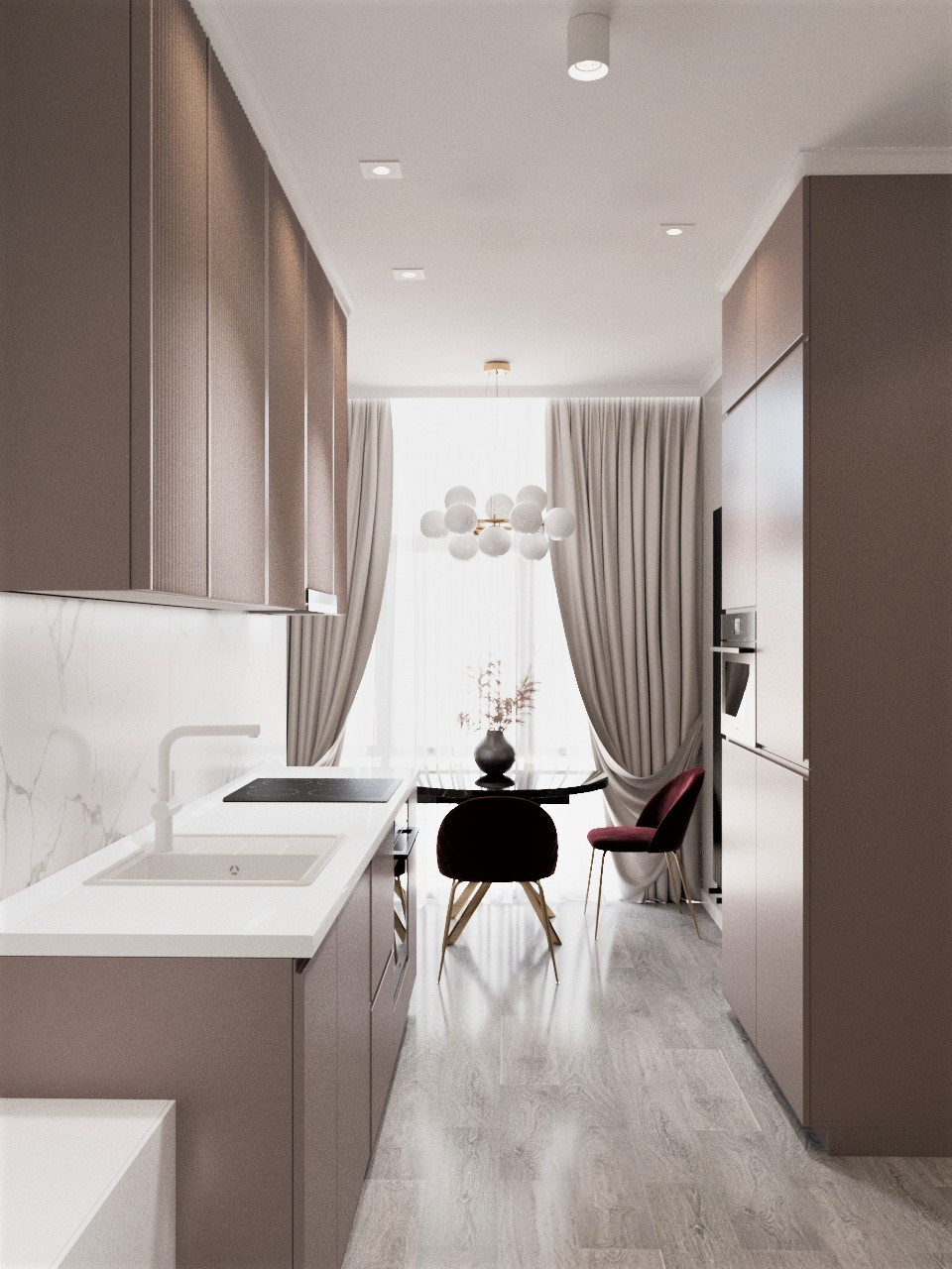 Дизайн 1-комнатной квартиры