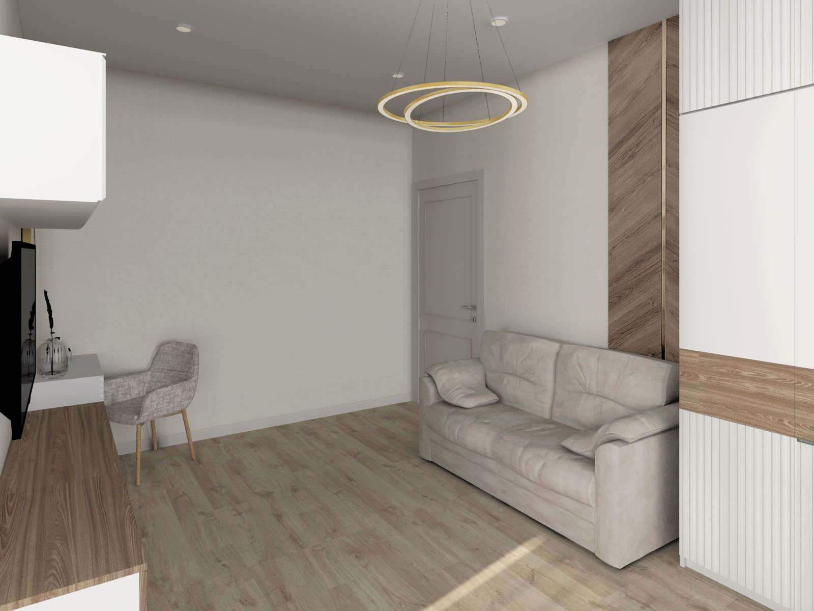 КП Лебединский, пос. Сокол, Жилые комнаты 62 м2 в загородном доме