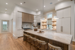 Coastal style 2024 kitchen cabinets