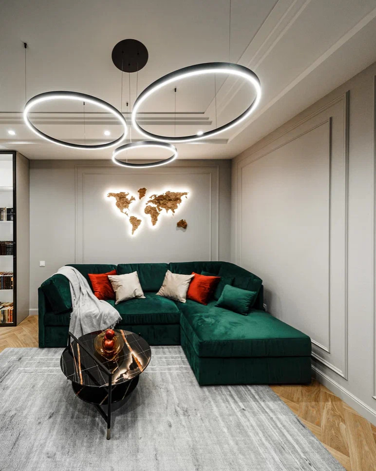 Трехкомнатная квартира для молодой пары