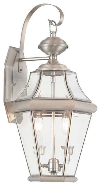 Livex Lighting Georgetown Light Outdoor Wall Lantern - Traditional ...