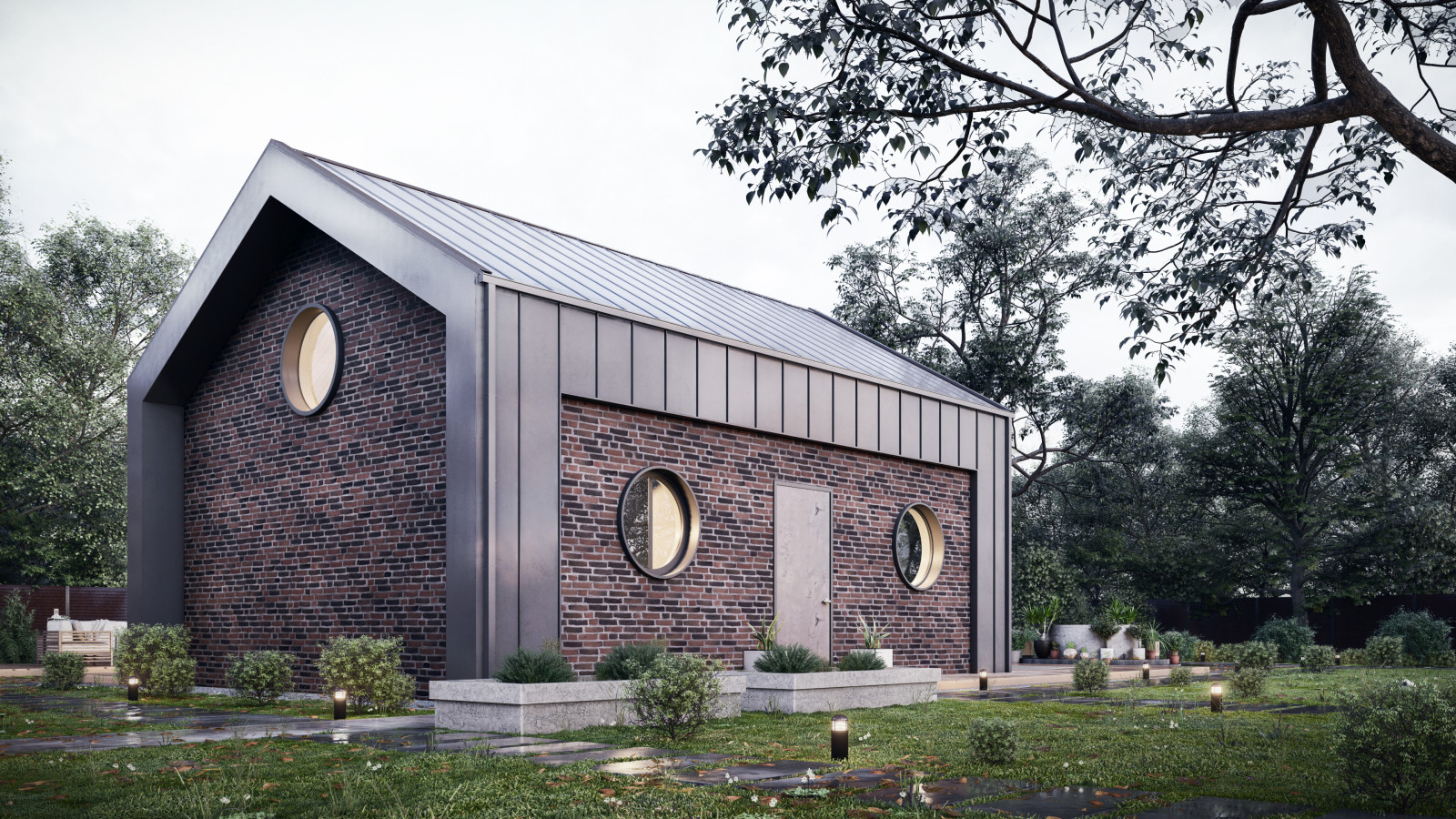 Гостевой дом в стиле барнхаус