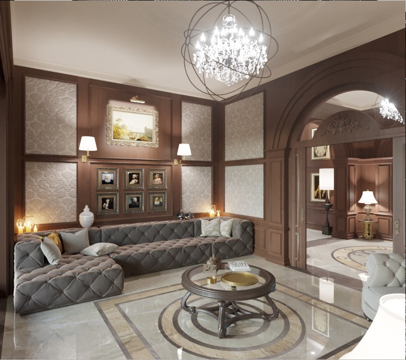 Интерьер - неоклассика