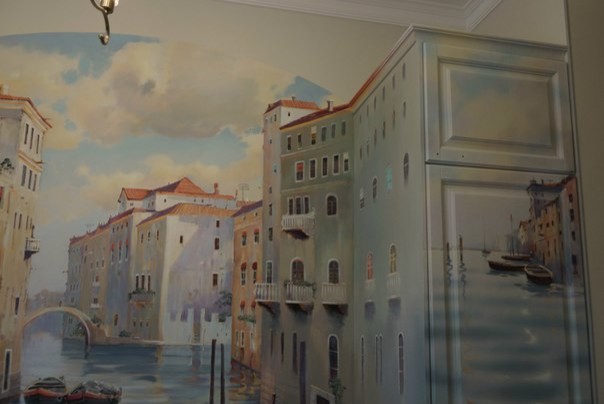 Роспись "Венеция"