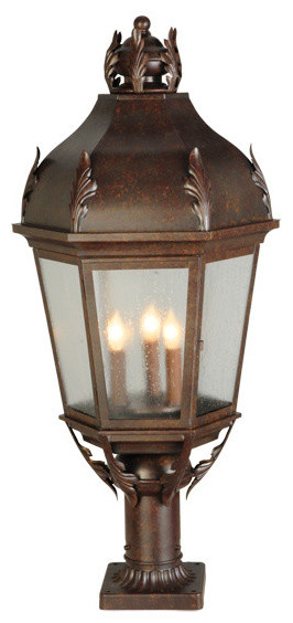Meyda Lighting 15" W Royan Lantern Pier Mount 141105