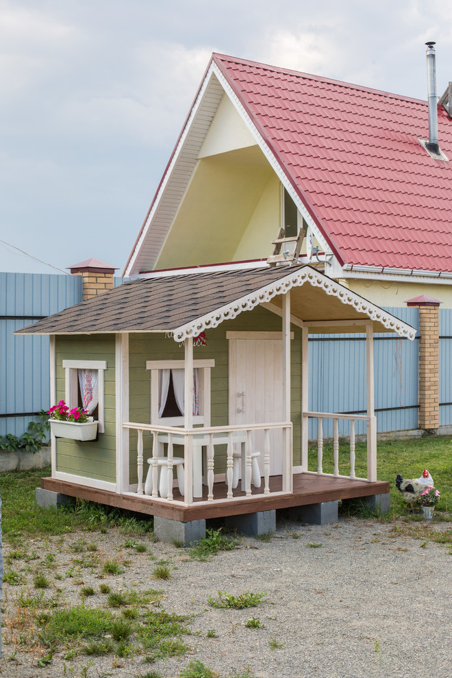 Индивидуальный жилой дом площадью 173 кв.м. с баней на участке