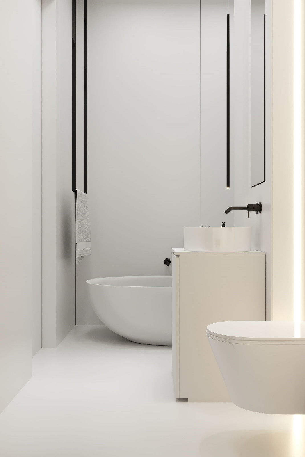 Визуализация ванной комнаты