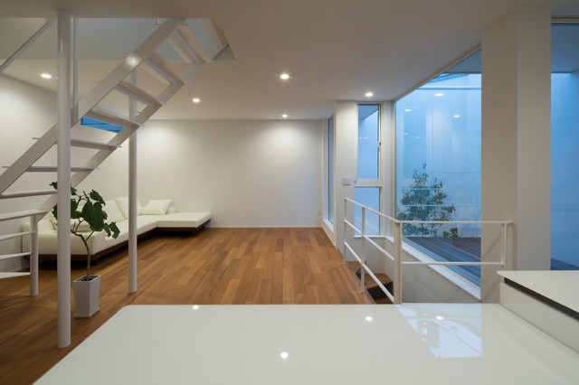 光の家 moderno-salon