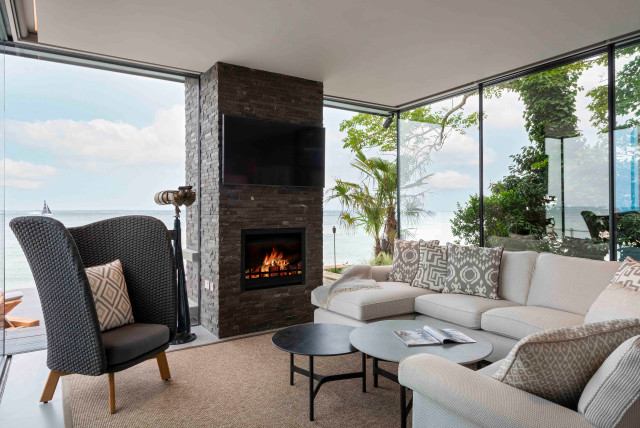 The Isle of Wight Project beach-style-living-room