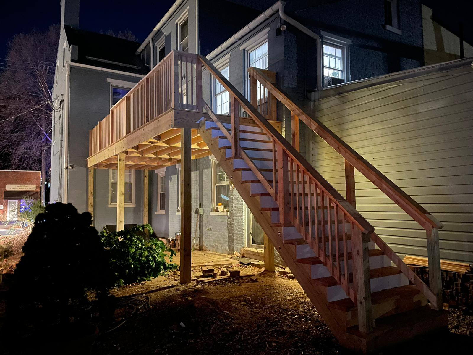 Historic Porch and cellar door