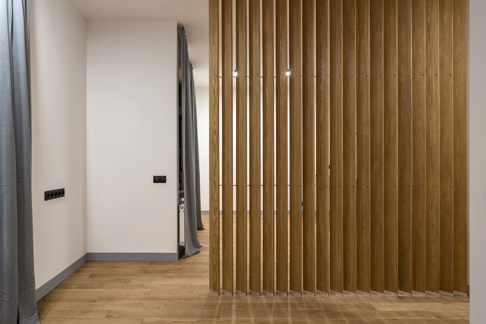 Минималистическая студия в Сколково