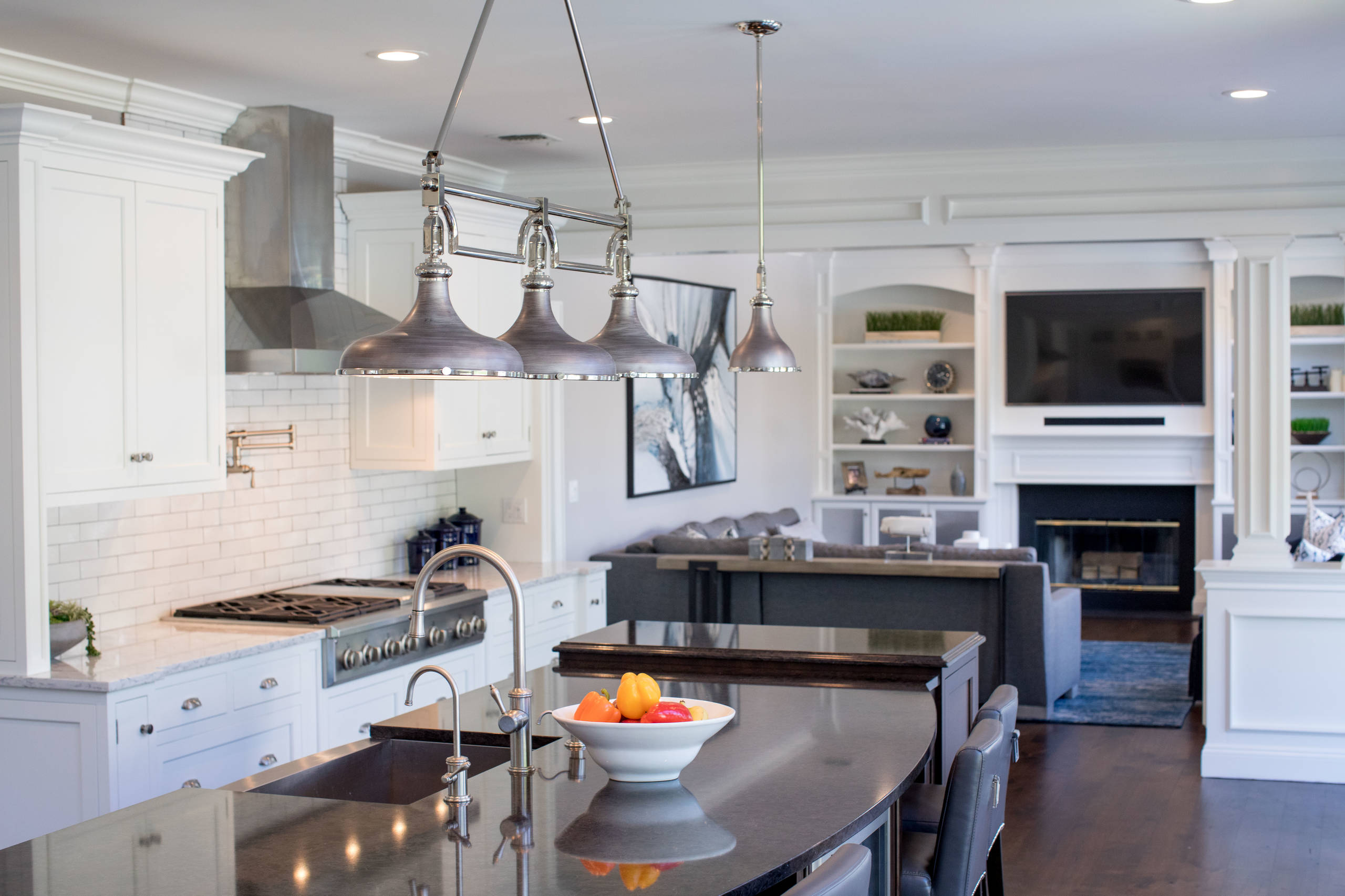 Transitional Kitchen/Great room