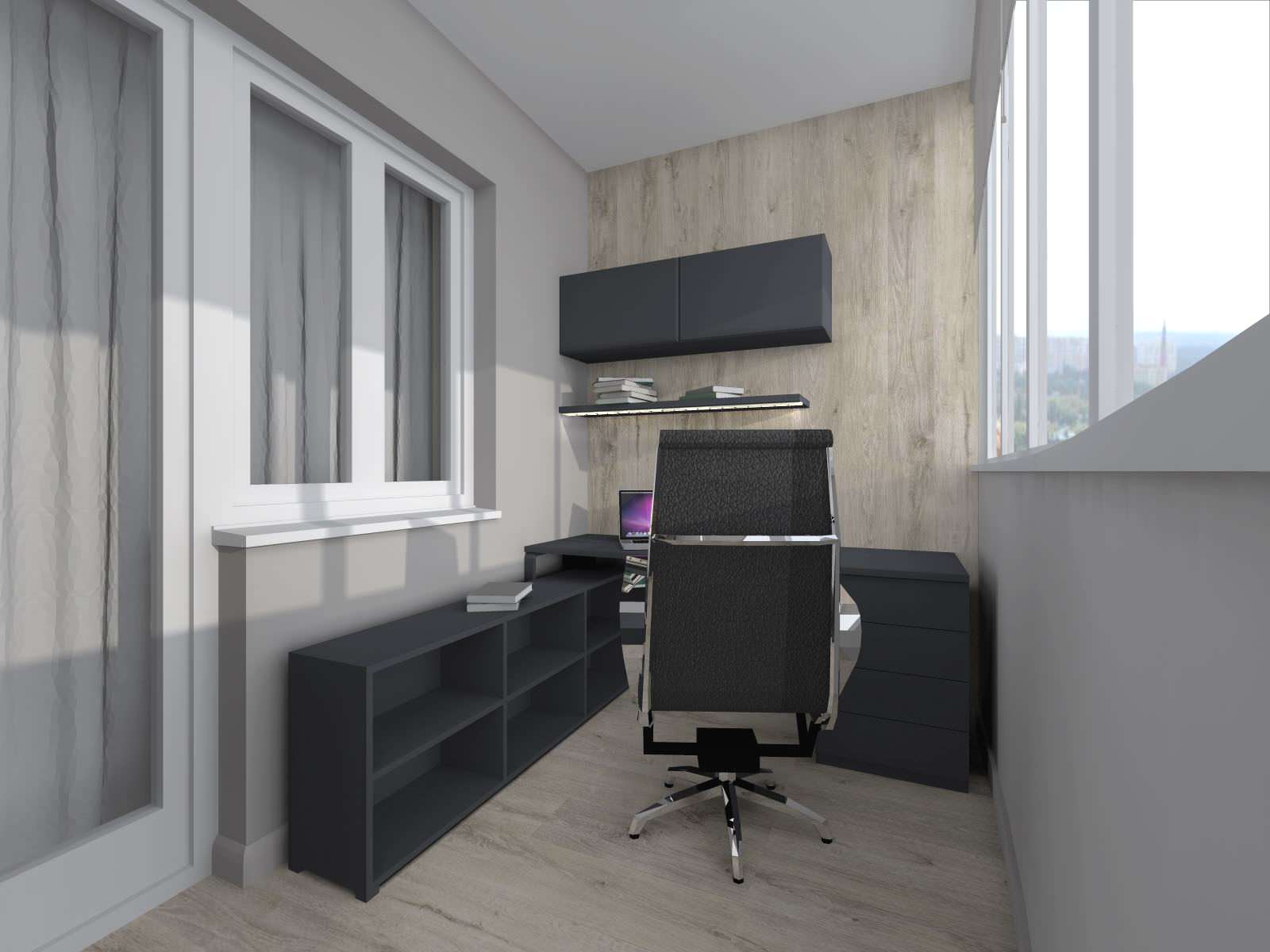 ЖК «Волна», 2-комн. квартира, 76,6 м2