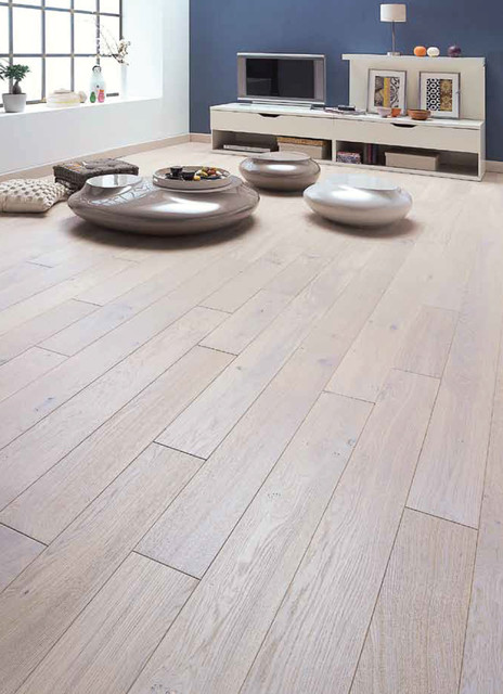 French Oak Planks contemporary-vardagsrum