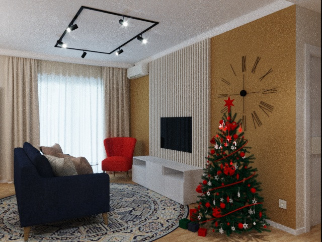 Проект квартиры в современной классики