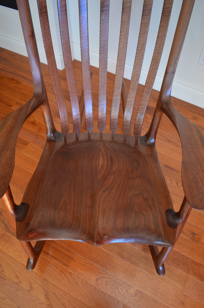 Walnut Rocking Chair