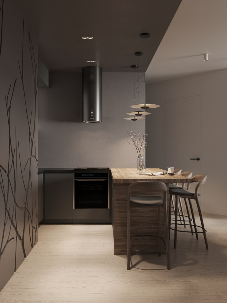 Гостиная в трехкомнатной квартире в Москве, м. Войковская