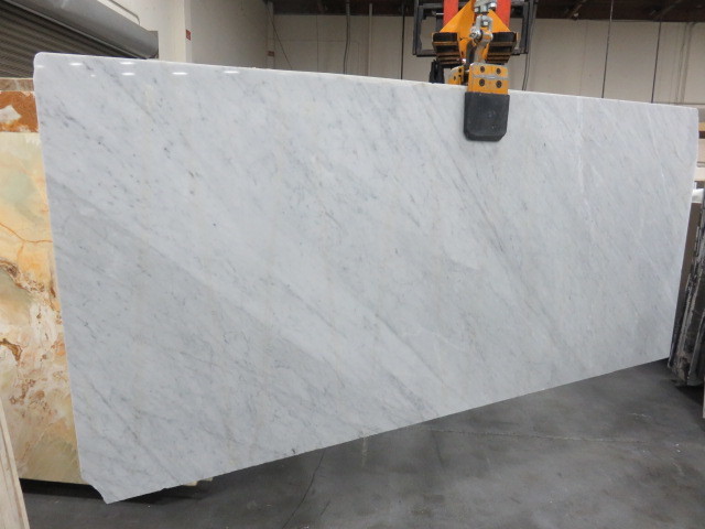 All Natural Stone - Bianco Carrara Marble Slab