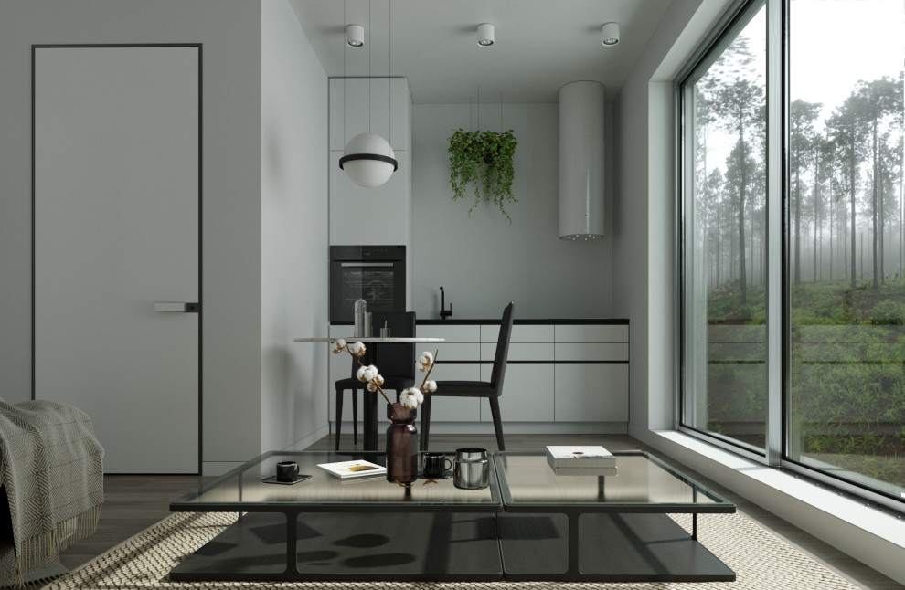 Небольшой дом в бору, 50 м²