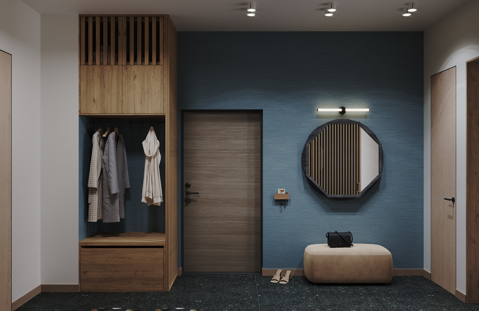 Квартира для семьи с двумя детьми в ЖК Monodom Lake г. Москва.