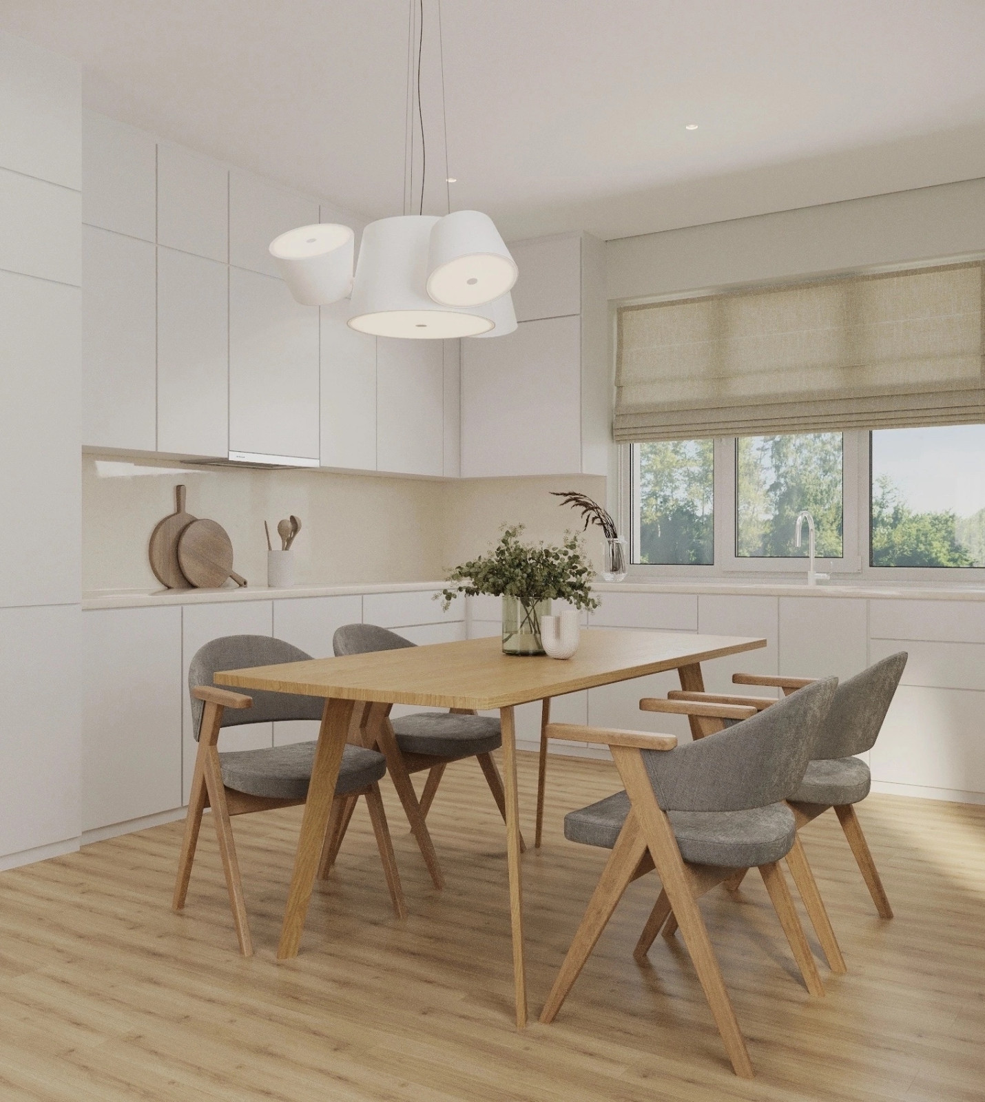 Уютный дом в современном стиле