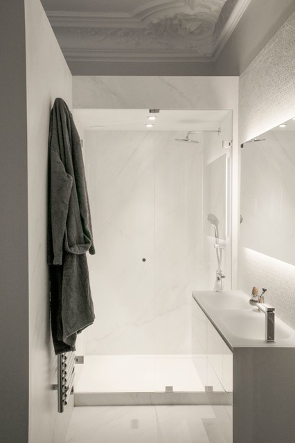 Paris - Rue Blanche modern-badezimmer