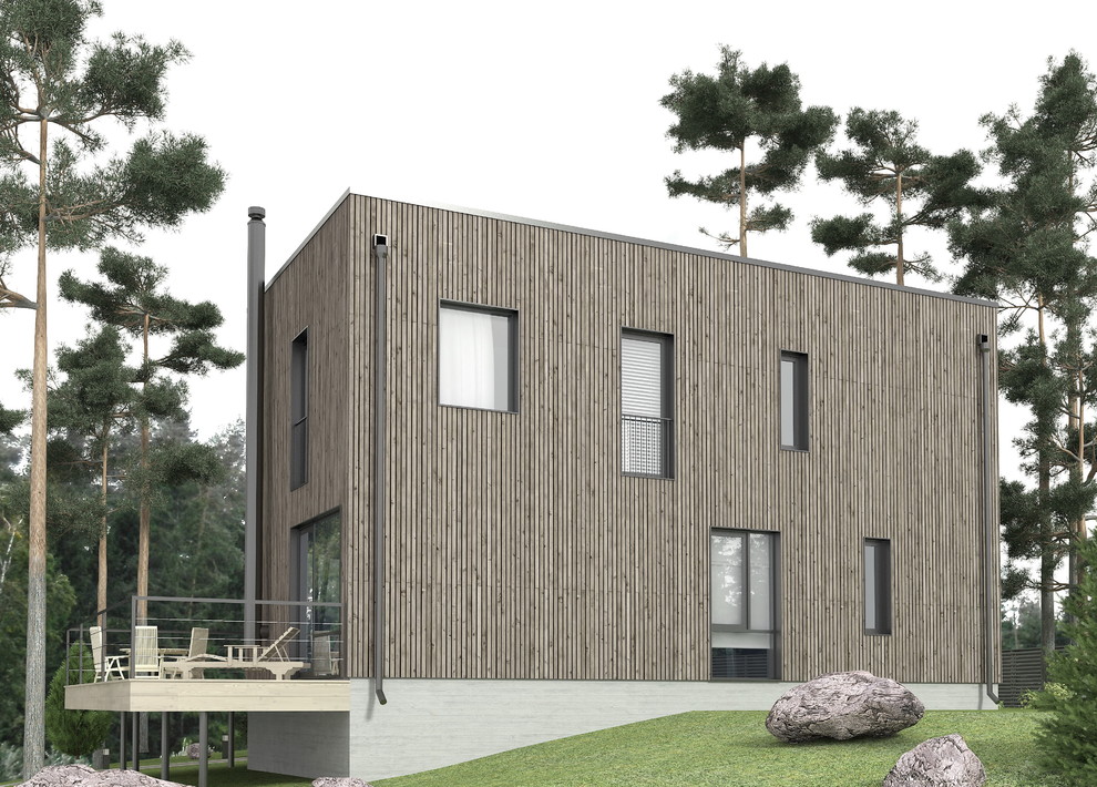 Дом в коттеджном поселка в Лен. области