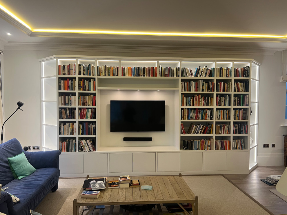 Bespoke TV Wall Bookcase