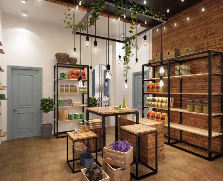 Дизайн-проект кафе от «Strekoza Design»