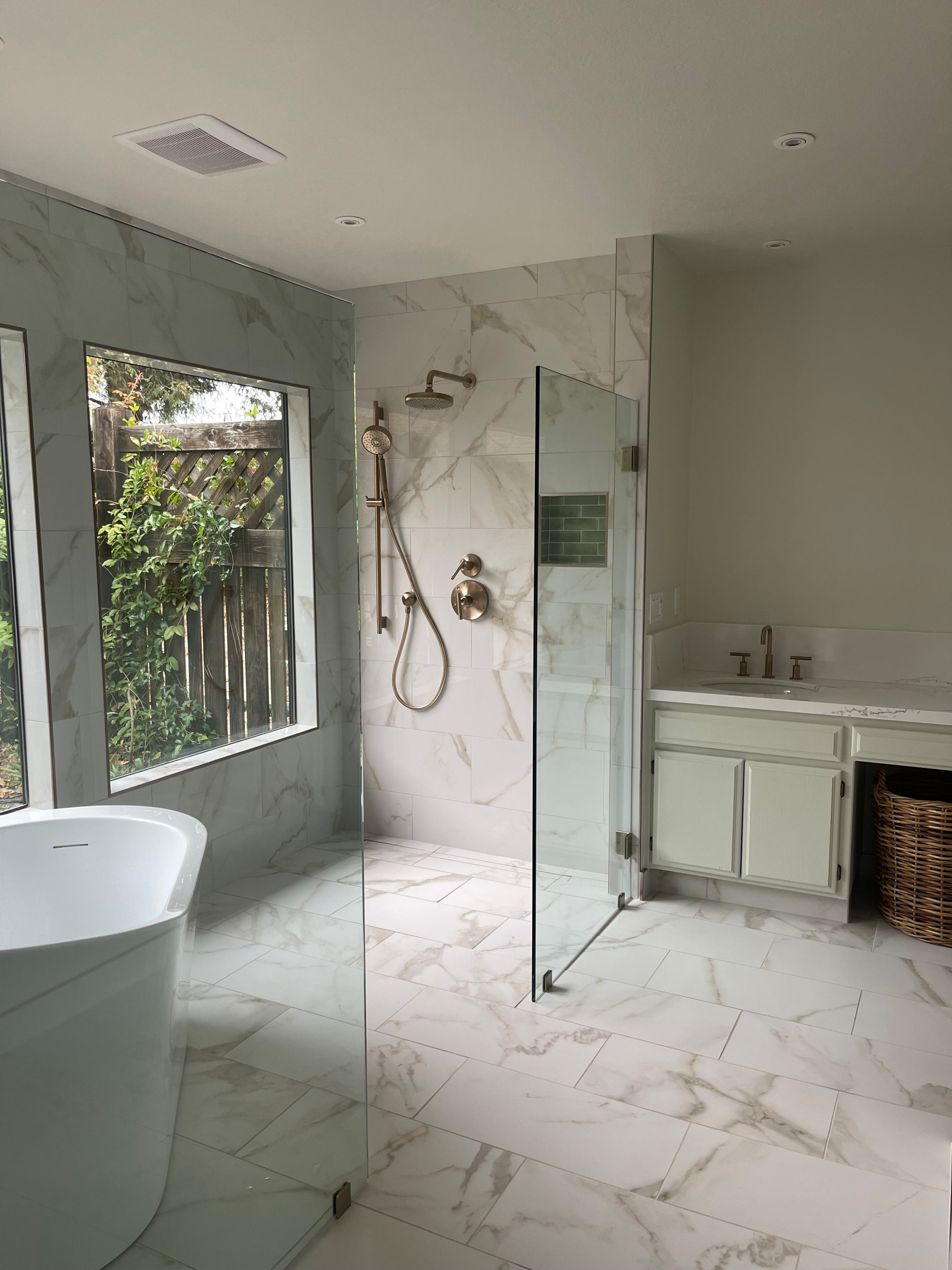 Bryan Master bath remodel