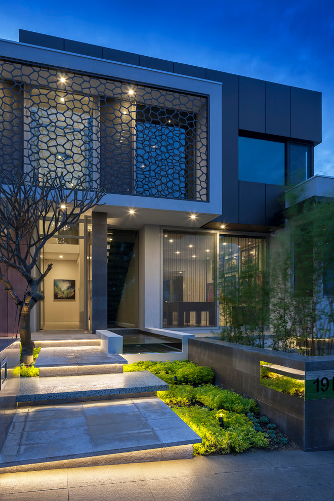 Small modern exterior in Perth.