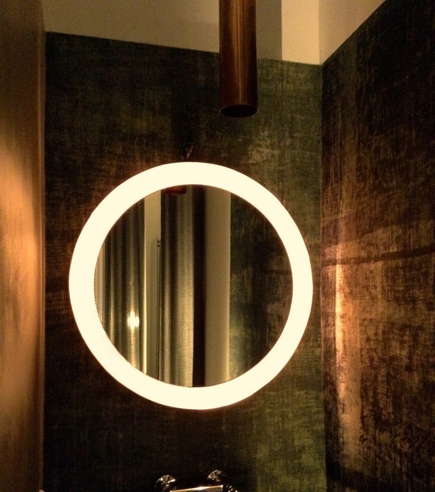 Specchio fine anni '50, francese, retroilluminato.