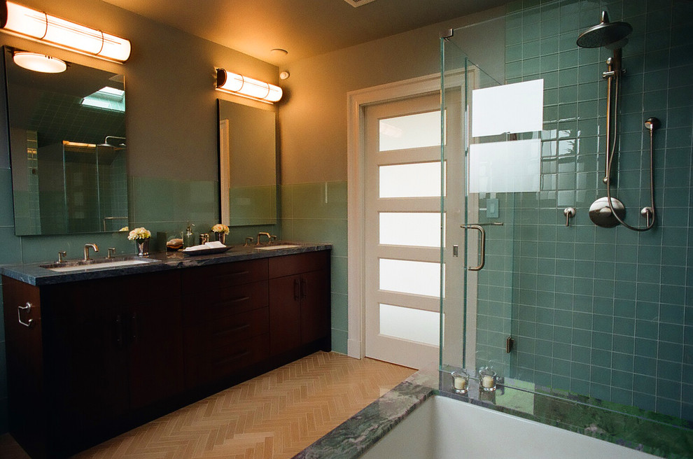 Master Bathroom Contemporary Bathroom San Francisco by Cy Lo
