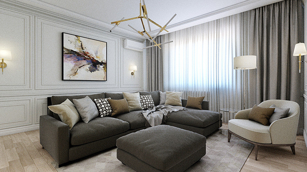 Дизайн-проект трехкомнатной квартиры