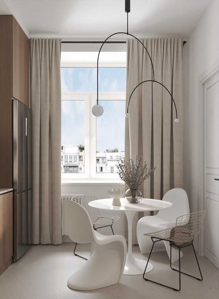 Интерьер кухни в Сканди