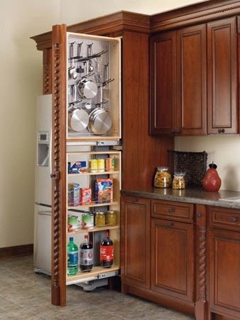 cool kitchen cabinet pullout might fit in my skinny space