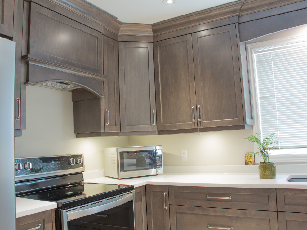 Kitchen - transitional kitchen idea in Toronto