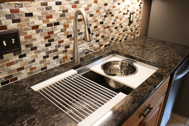 Kitchen Update With The Galley Workstation Countertops