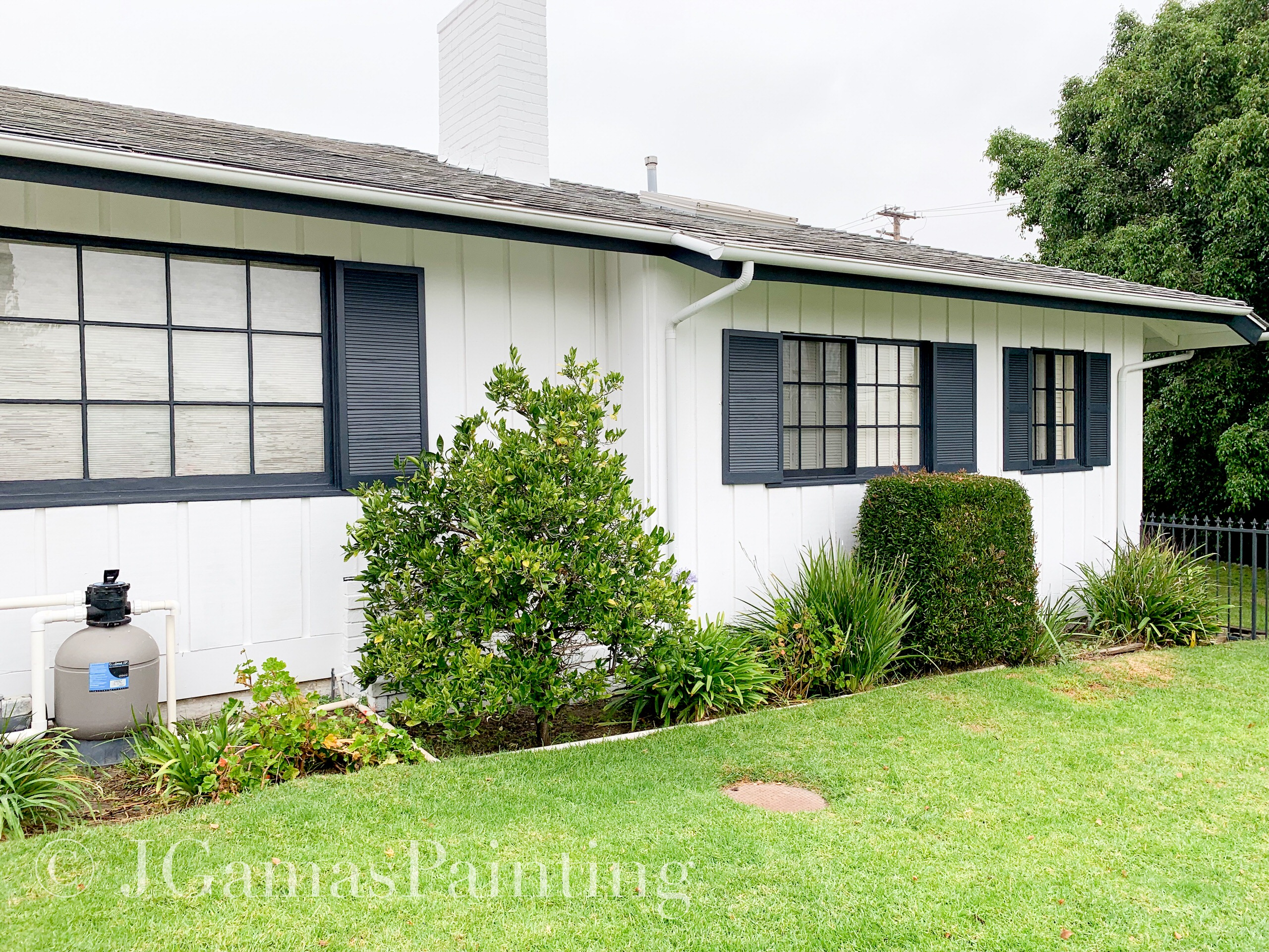 Black and White Home- Rancho Palos Verdes