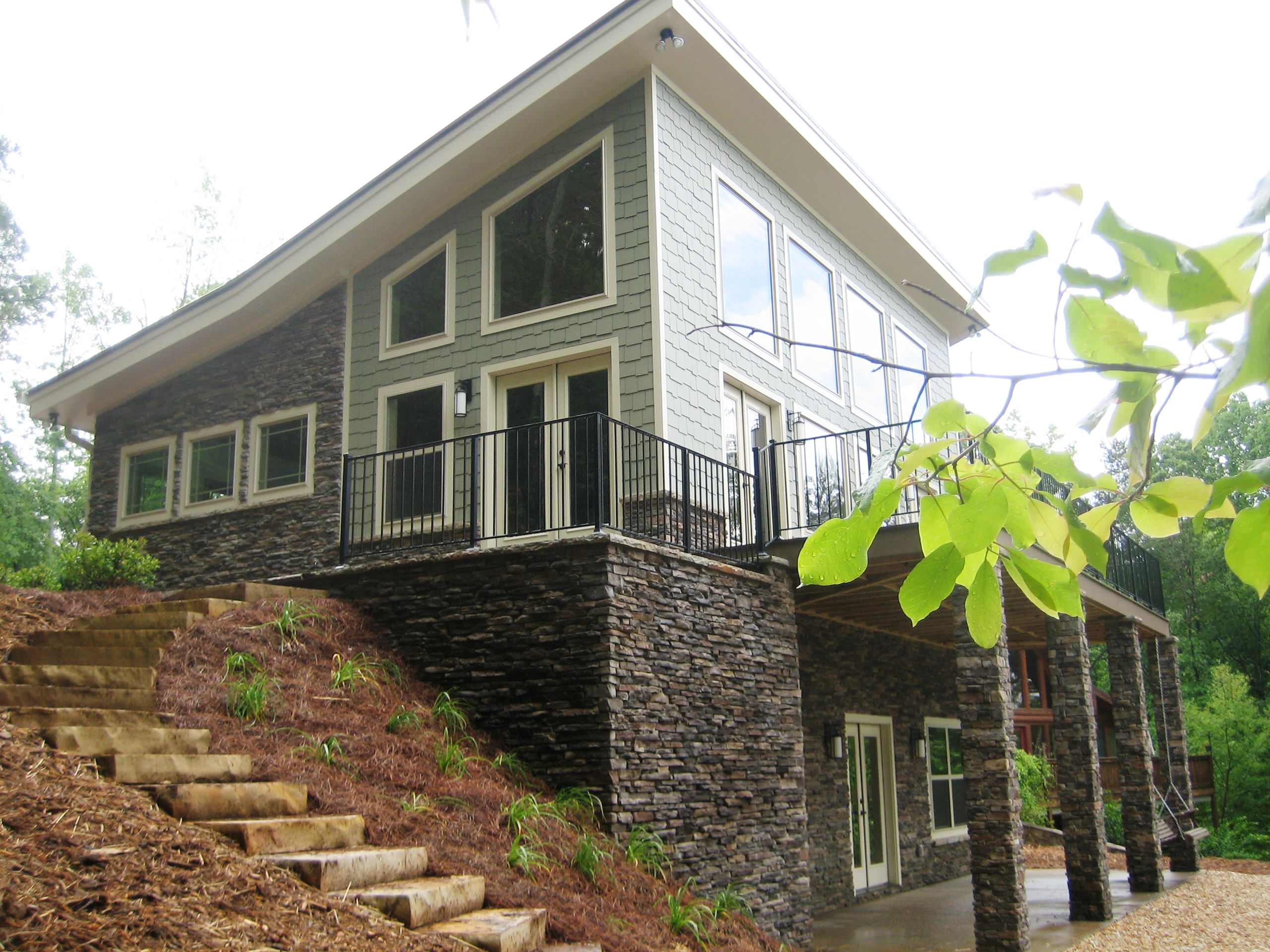 Frank Lloyd Wright inspired home