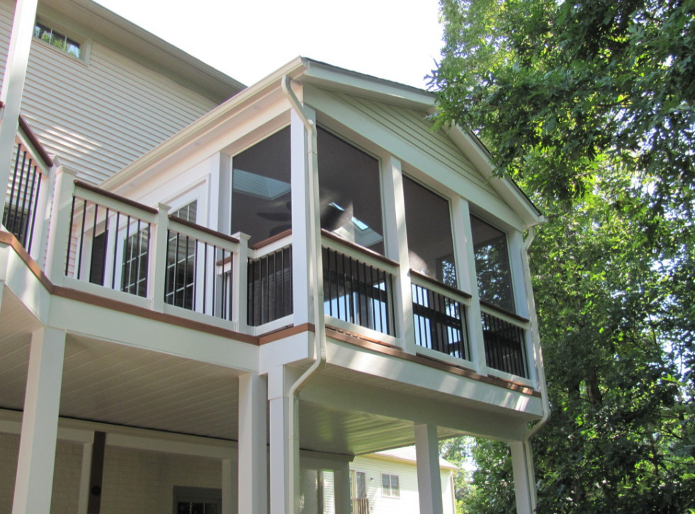 Screened Porches DC Metro by Calco Fence and Deck Houzz