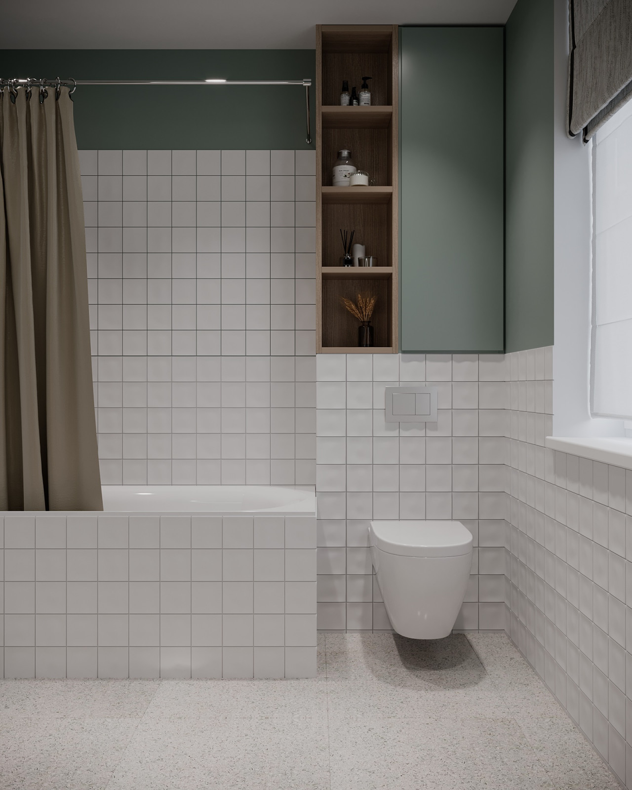 Однокомнатная квартира для молодой девушки