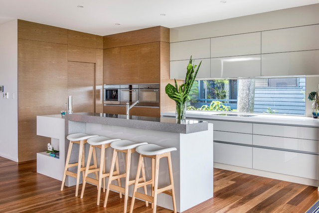 Modern Queenslander contemporary-kitchen