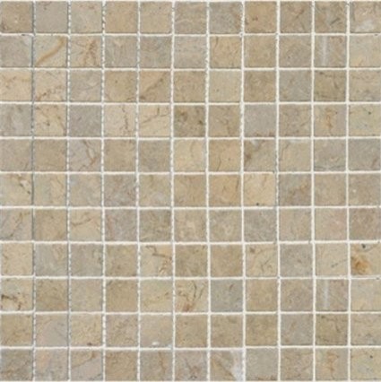 Sahara Gold 1x1 Mosaic Polished Marble Floor Wall Tile