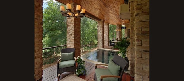 McSpadden Sanctuary Home Terrace modern-veranda