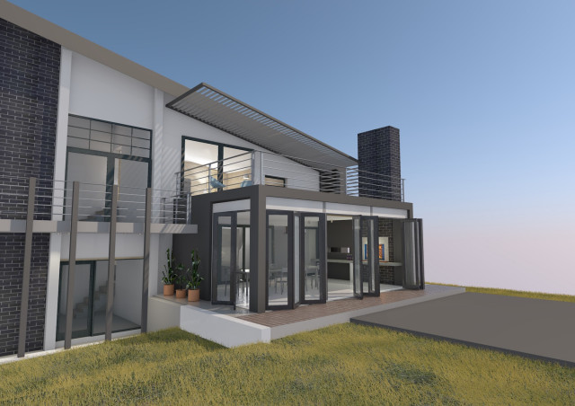 Boemfontein Addition modern-veranda