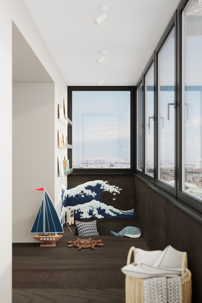 Современная квартира для семьи с двумя мальчиками