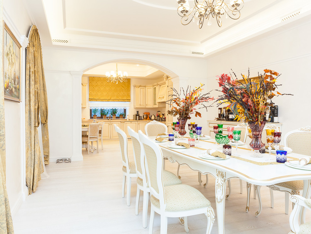 загородный дом, фотосъемка столовой, кухни