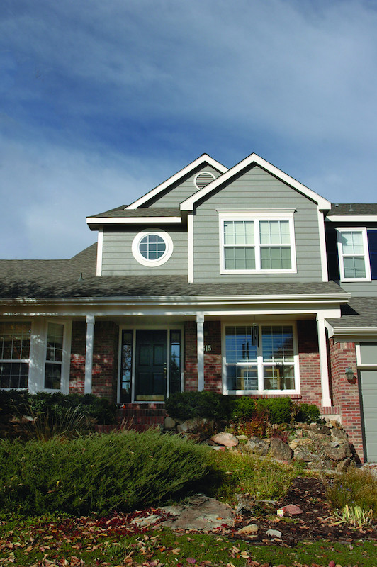 Traditional exterior home idea in Columbus