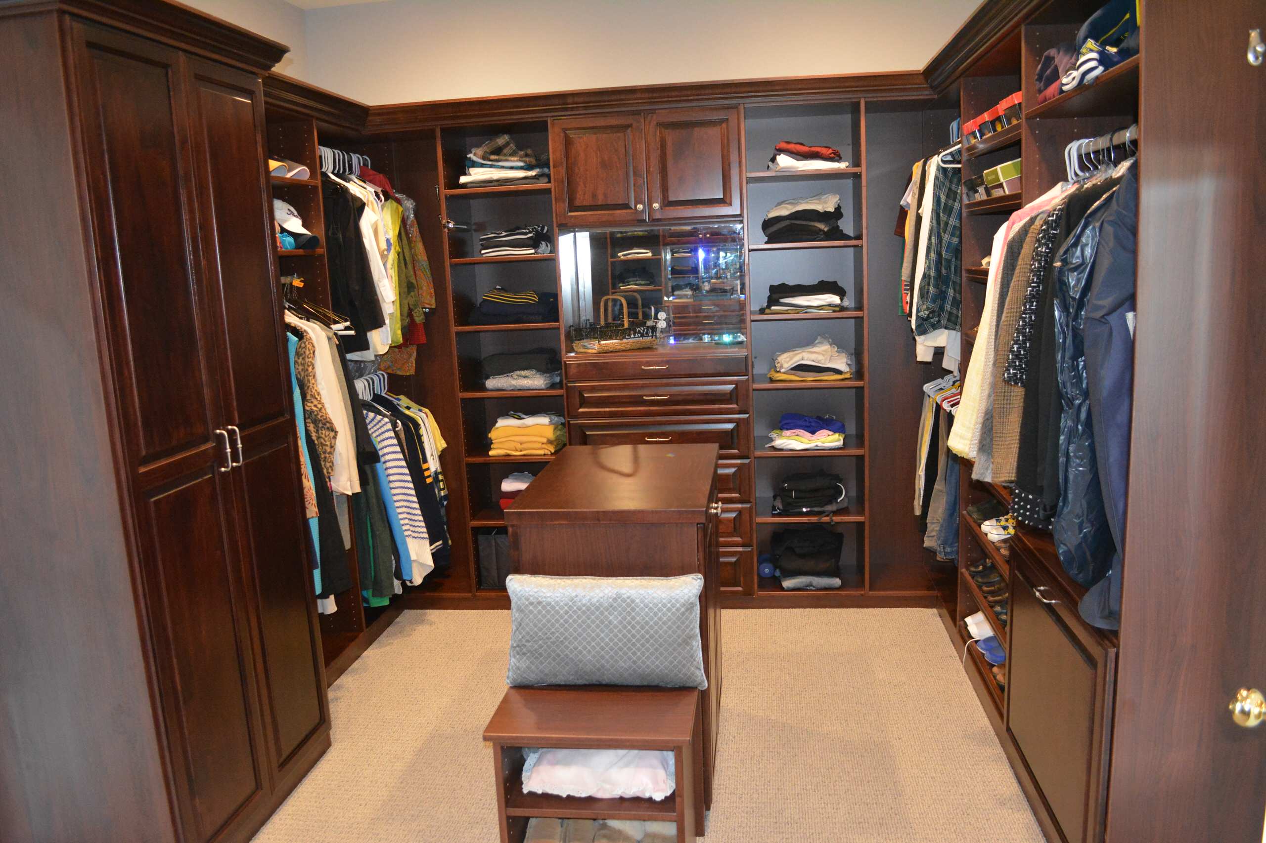 Master Dressing Room in Grove Myrtle